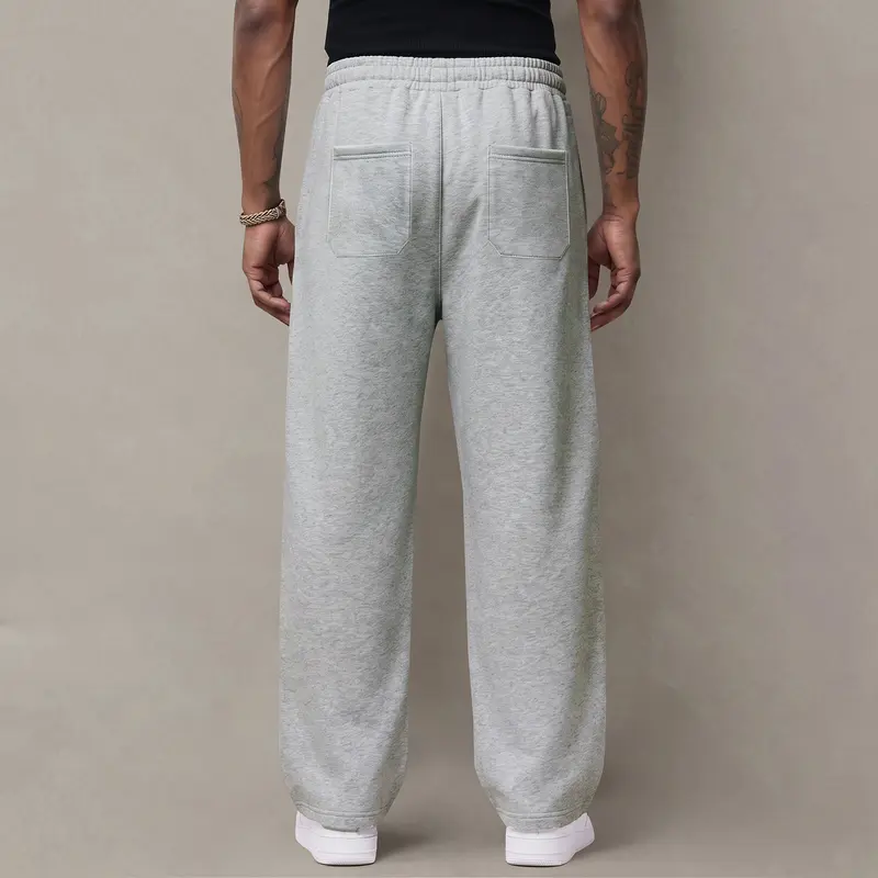 Men's casual pants —loose straight-leg