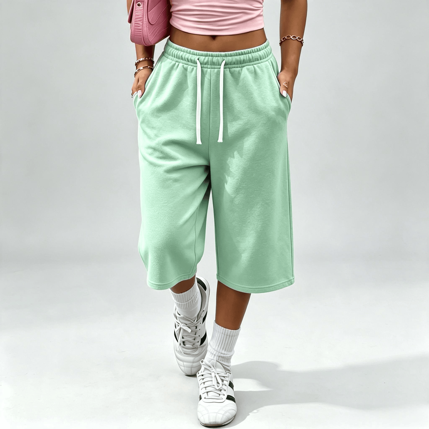 【LAST DAY SALE】Women's wide-leg loose pants with pockets
