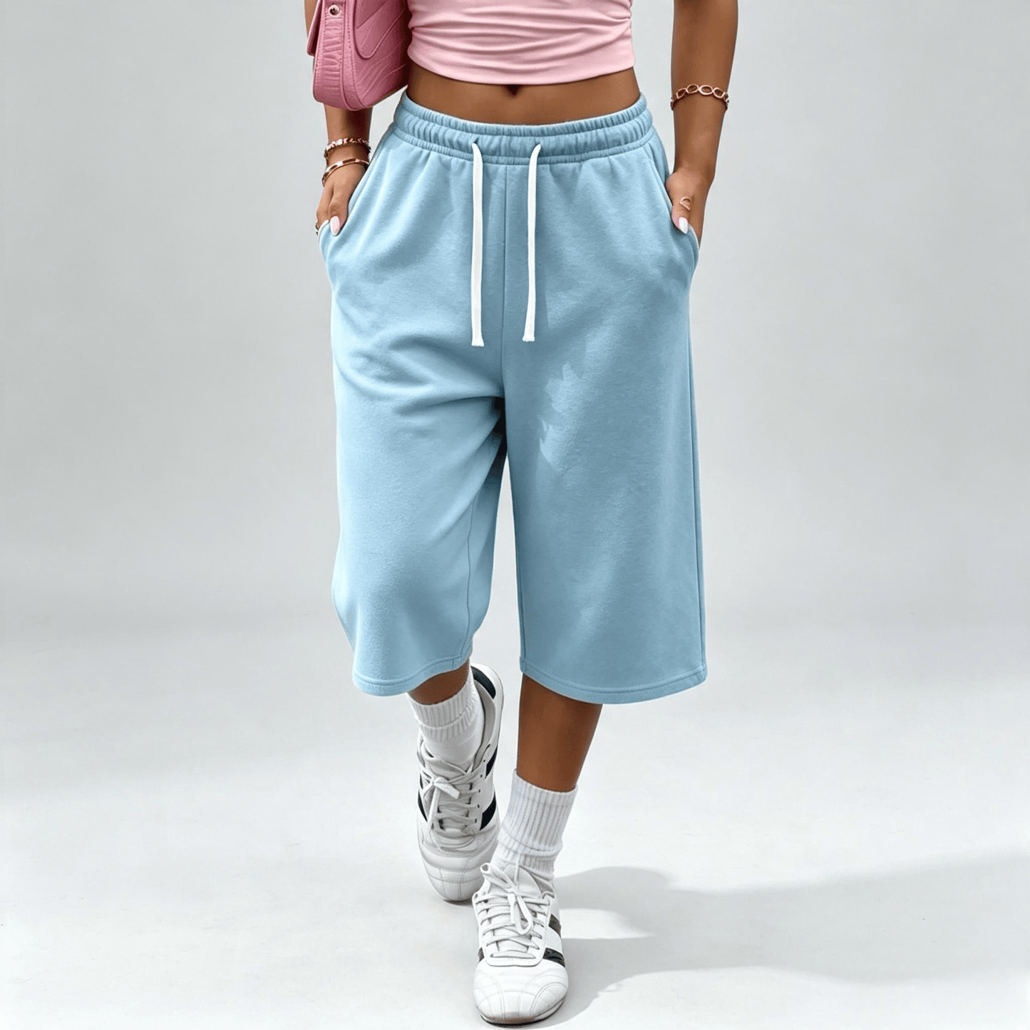 【LAST DAY SALE】Women's wide-leg loose pants with pockets