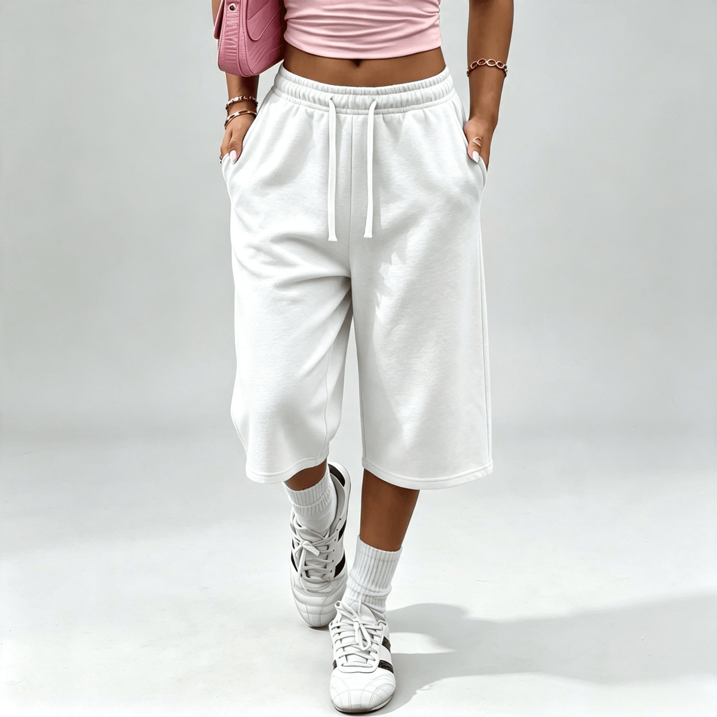 【LAST DAY SALE】Women's wide-leg loose pants with pockets