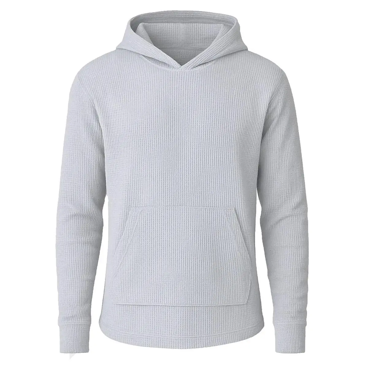 Men's Multi Waffle Knit Pullover Hoodie