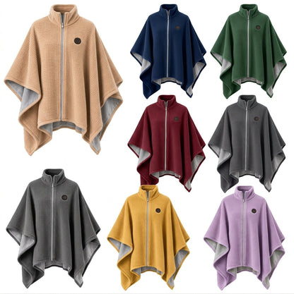 🔥Black Friday Deal｜Washable Fleece USB Heated Wrap Poncho